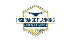 Insurance Planning AgSpray Division badge logo for agricultural drone insurance