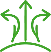 Bare ground treatment icon representing Farm-i-tude's drone-based bare ground spraying services