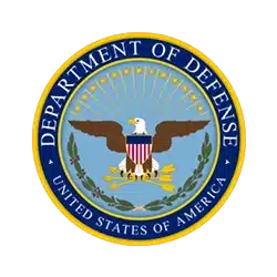 US Department of Defense seal, representing a partner agency in Farm-i-tude's government drone contracts