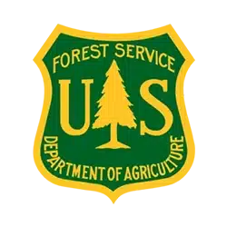 US Forest Service badge logo, representing a partner agency in Farm-i-tude's government drone contracts