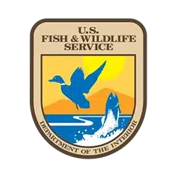 US Fish and Wildlife Service badge logo, representing a partner agency in Farm-i-tude's government drone contracts