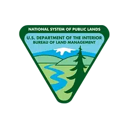 US Bureau of Land Management National System of Public Lands logo, representing a partner agency in Farm-i-tude's government drone contracts